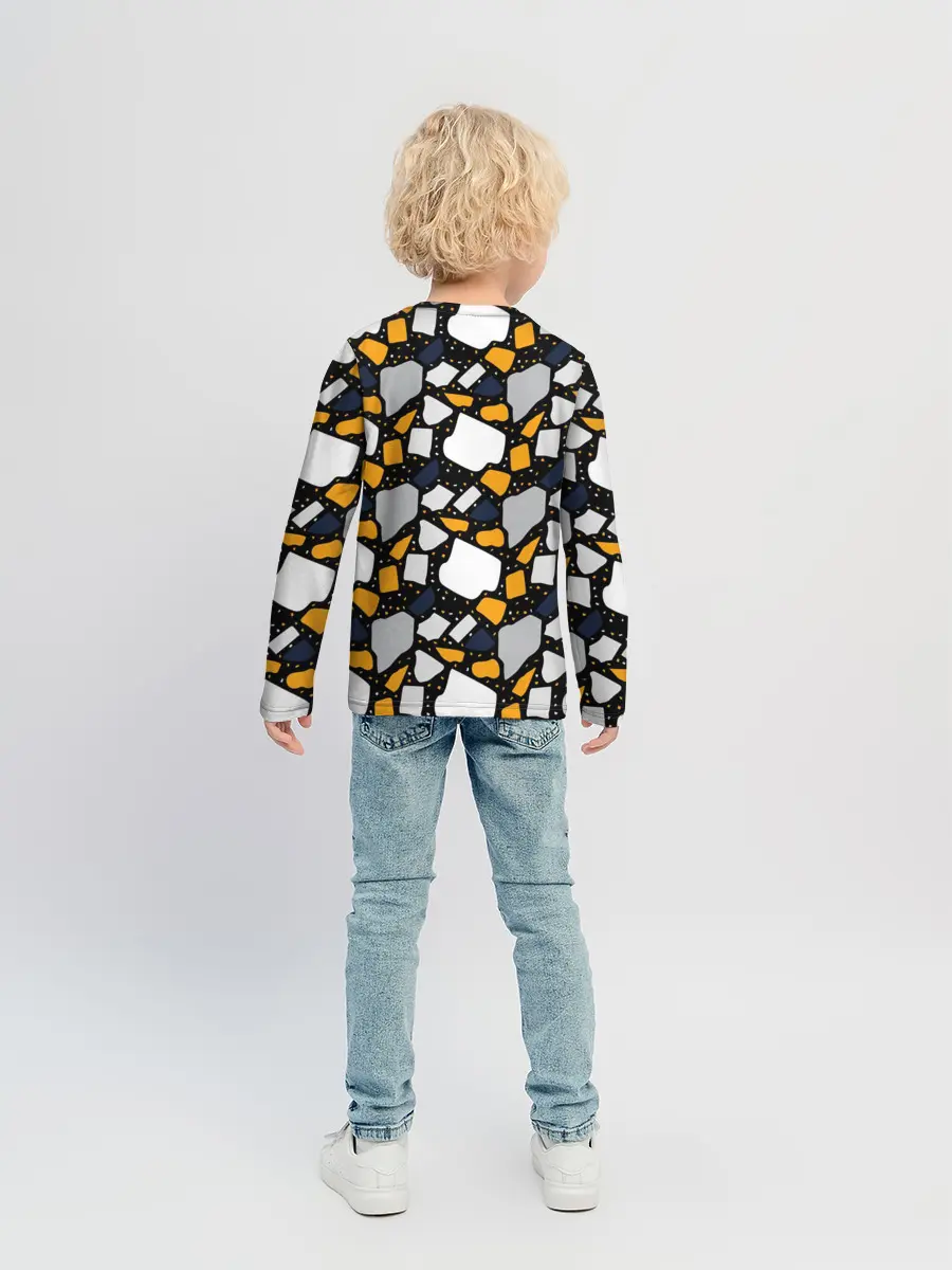 Детский лонгслив / Венецианское Терраццо | Venice