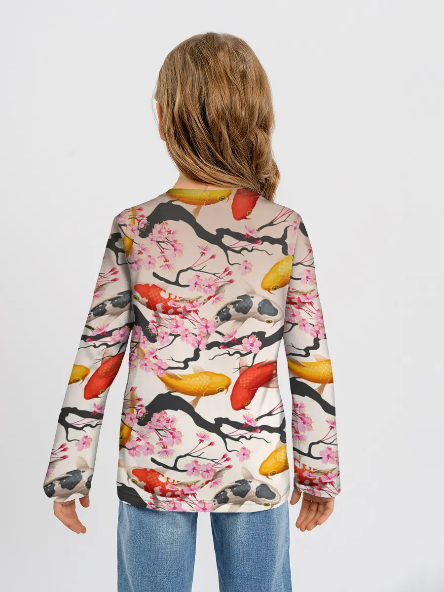 Детский лонгслив / Рыбы