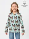Детский лонгслив / Грустный котик