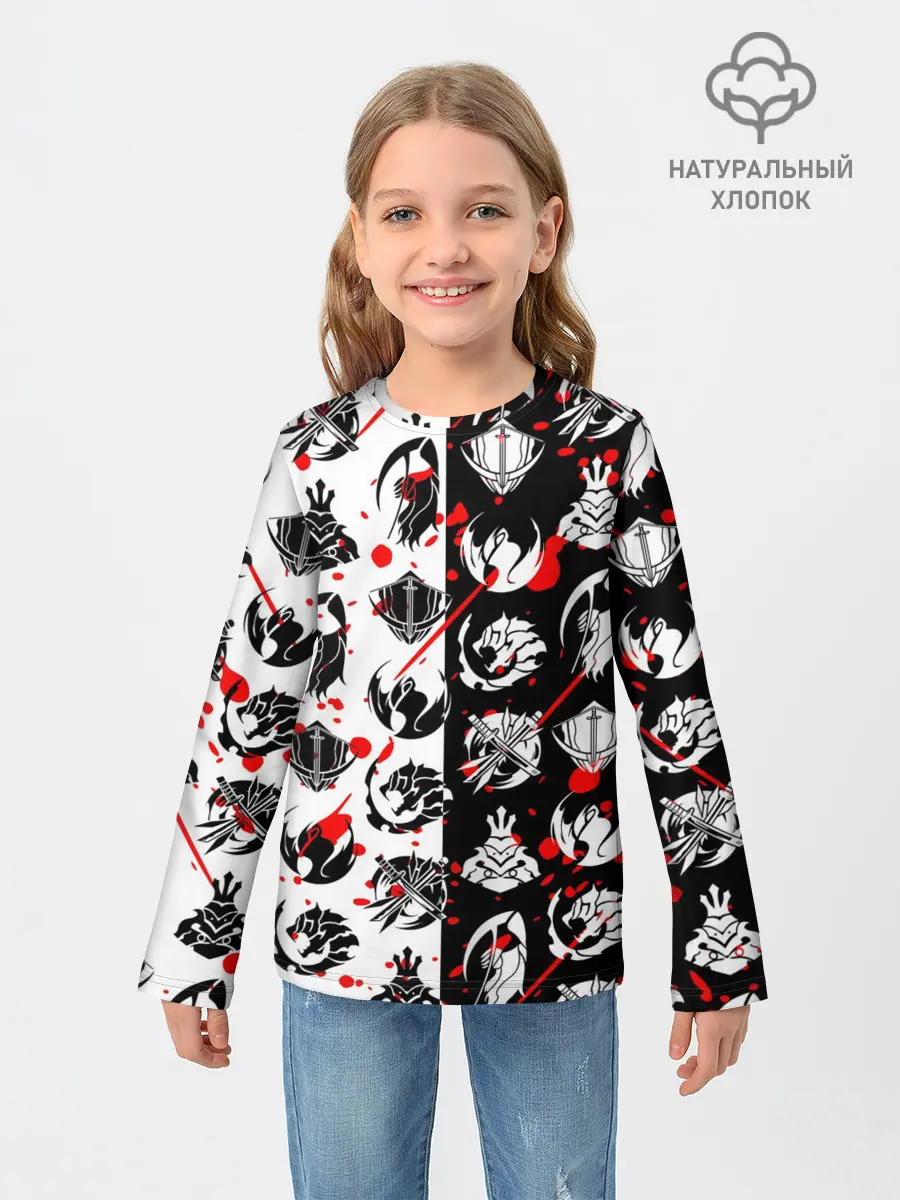 Детский лонгслив / SOLO LEVELING / ГИЛЬДИИ