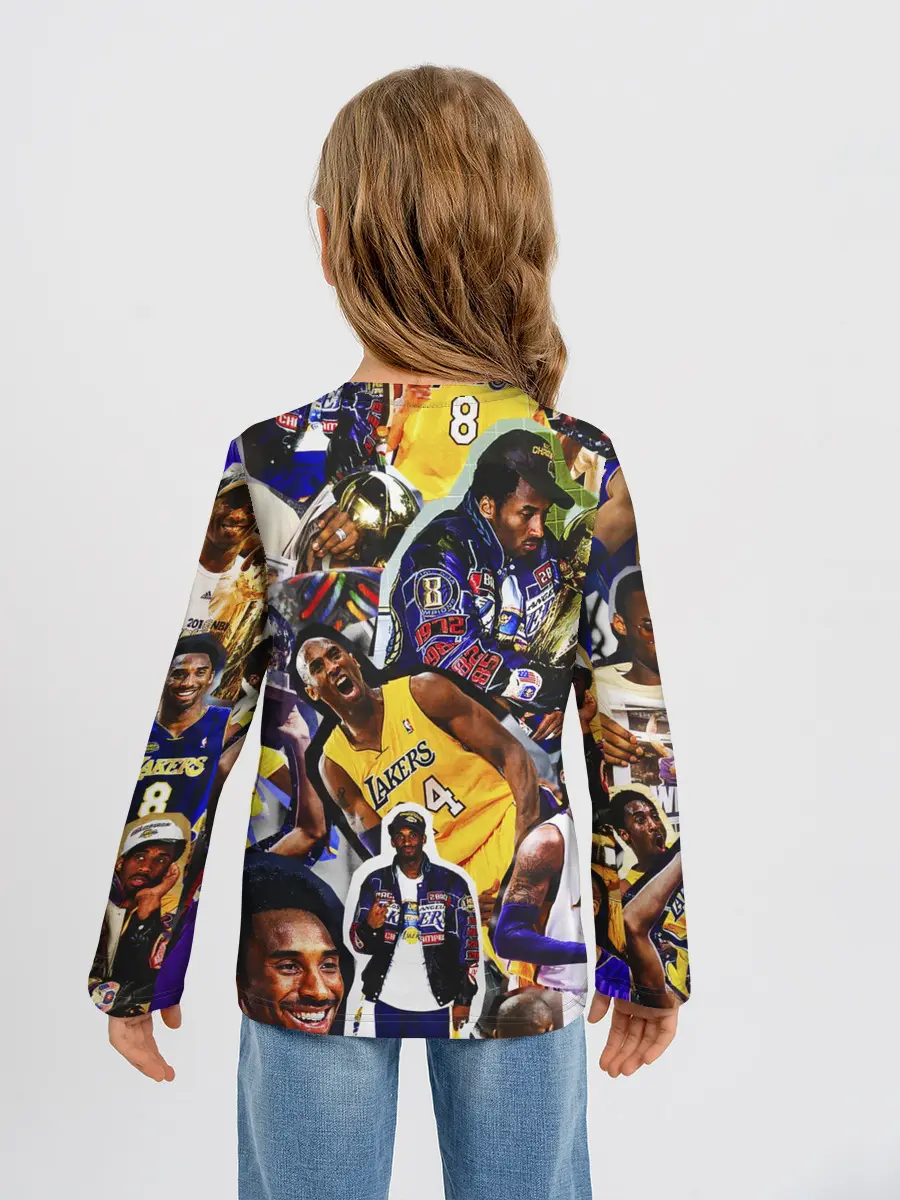 Детский лонгслив / КОБИ БРАЙАНТ / KOBE BRYANT