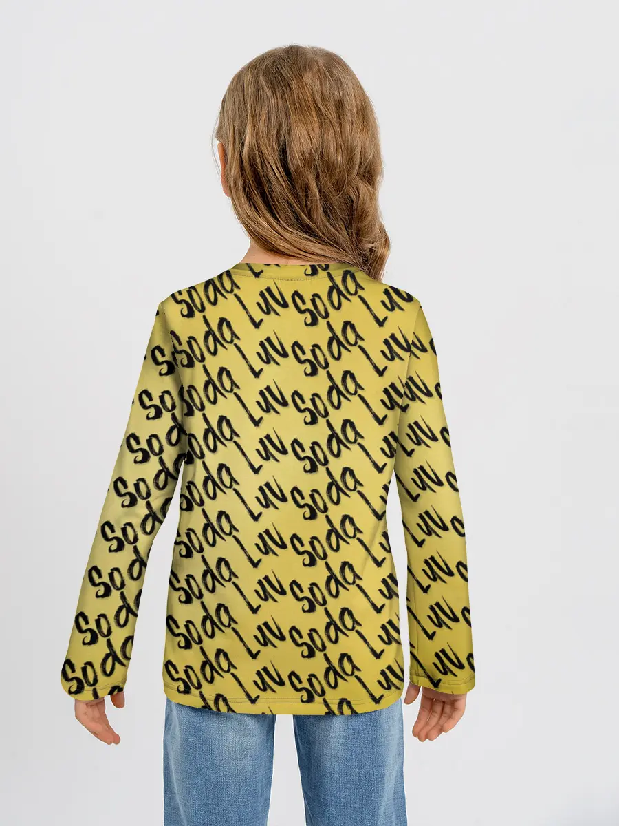 Детский лонгслив / SODA LUV