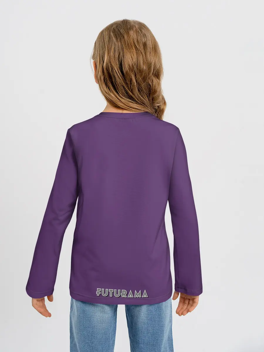 Детский лонгслив / Робот Геодонист