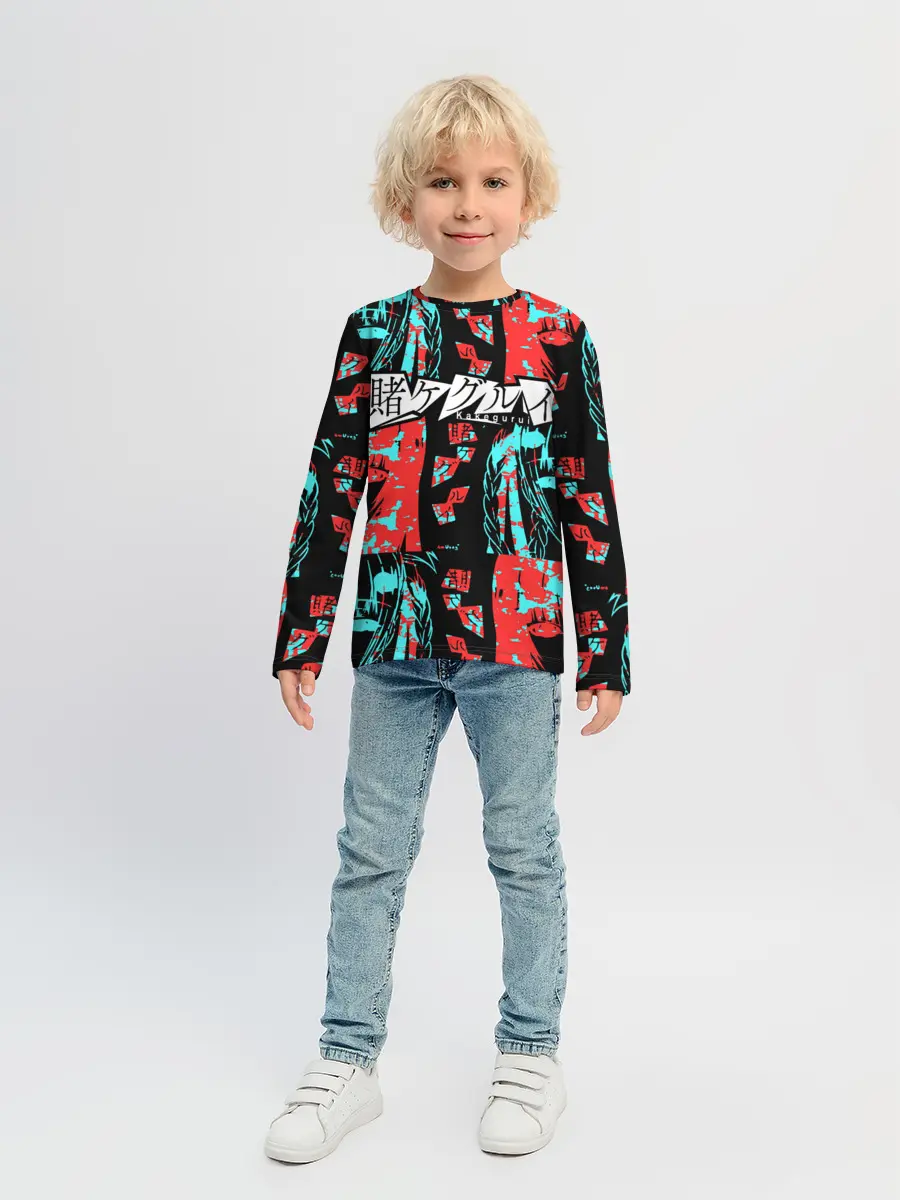 Детский лонгслив / Kakegurui Безумный азарт