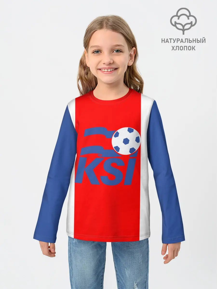 Детский лонгслив / Сборная Исландии