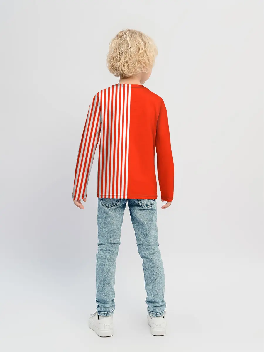 Детский лонгслив / Сборная Дании.