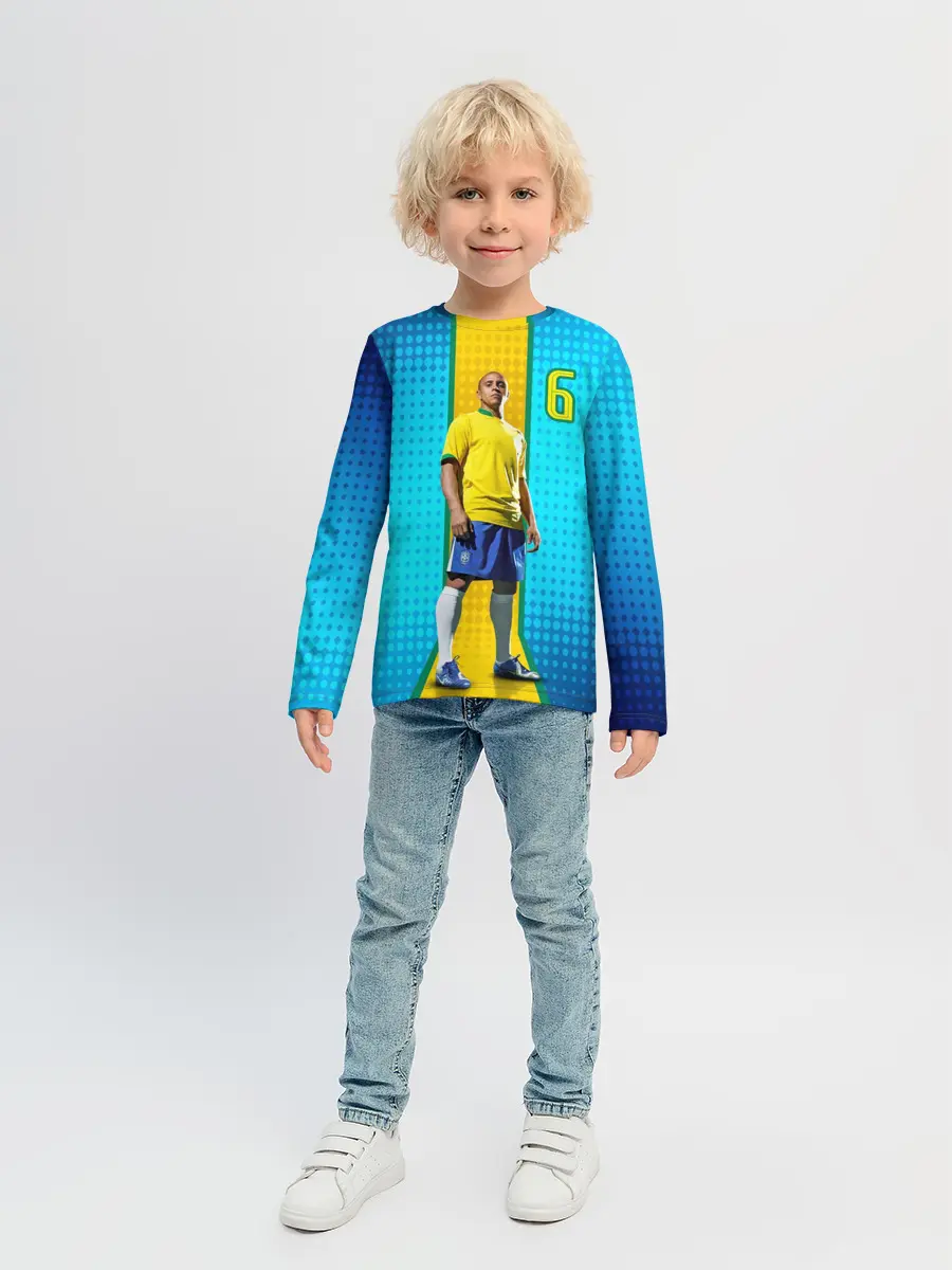 Детский лонгслив / Р. Карлос | Бразилия