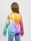 Детский лонгслив / Радужная геометрия
