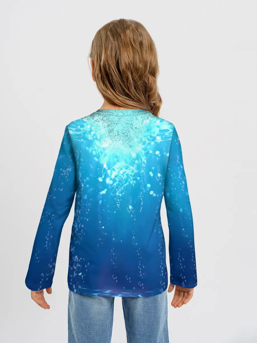 Детский лонгслив / Дыхание Воды - Гию Томиока