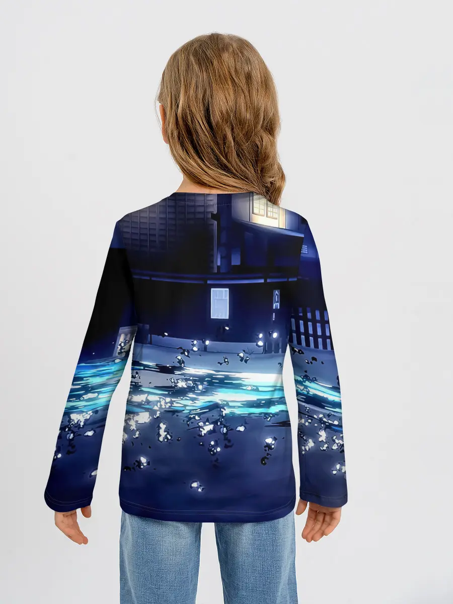 Детский лонгслив / Танджиро | Клинок, рассекающий демонов