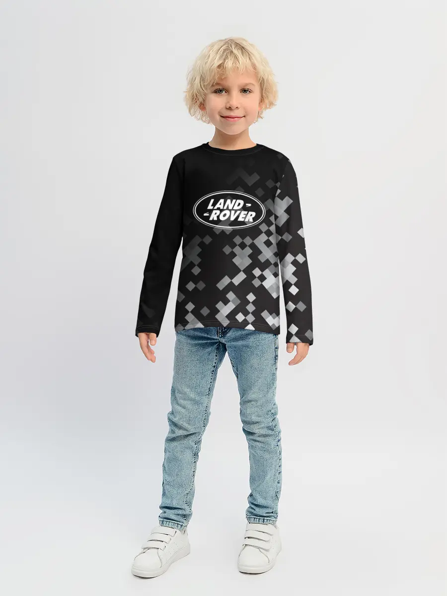 Детский лонгслив / LAND ROVER ГОРОДСКОЙ КАМУФЛЯЖ