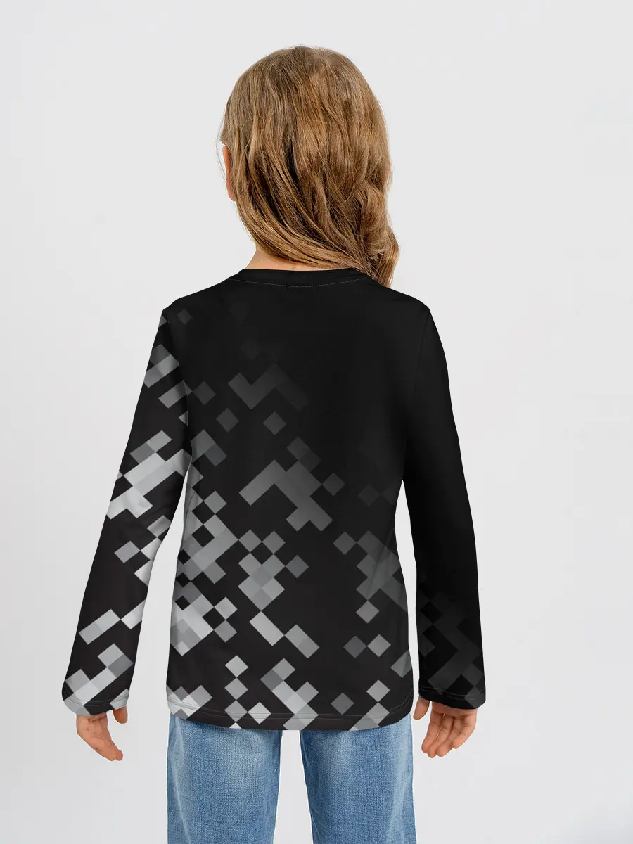 Детский лонгслив / LAND ROVER ГОРОДСКОЙ КАМУФЛЯЖ