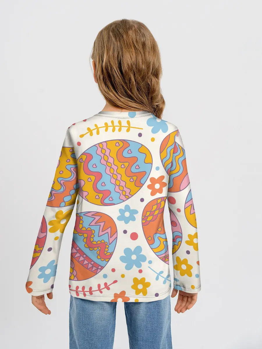 Детский лонгслив / Пасха