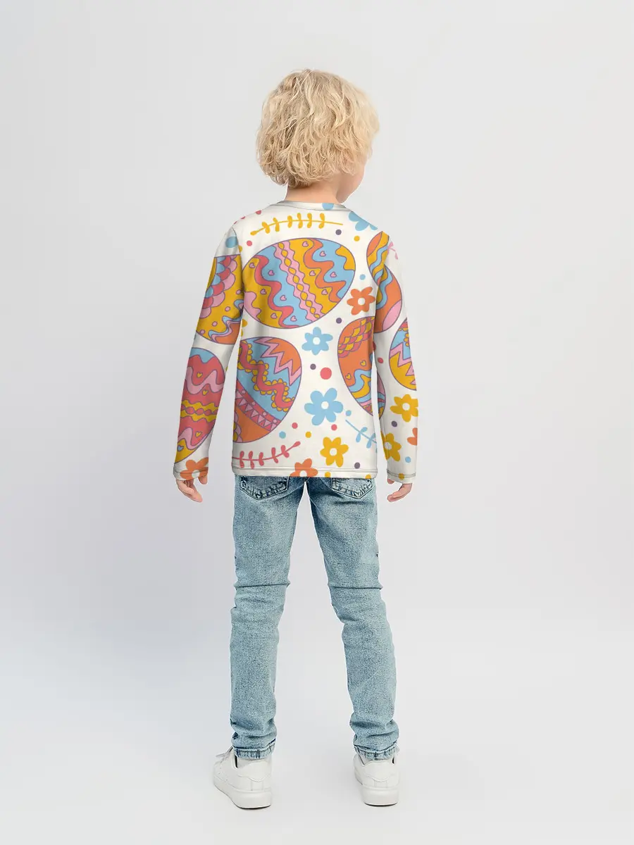 Детский лонгслив / Пасха