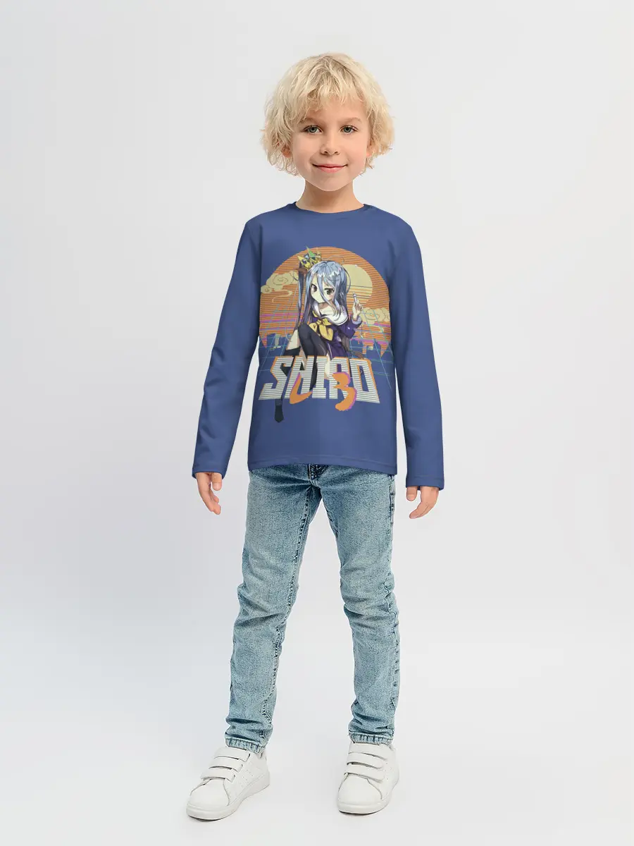 Детский лонгслив / Shiro princess