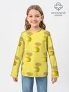 Детский лонгслив / Летние лимоны