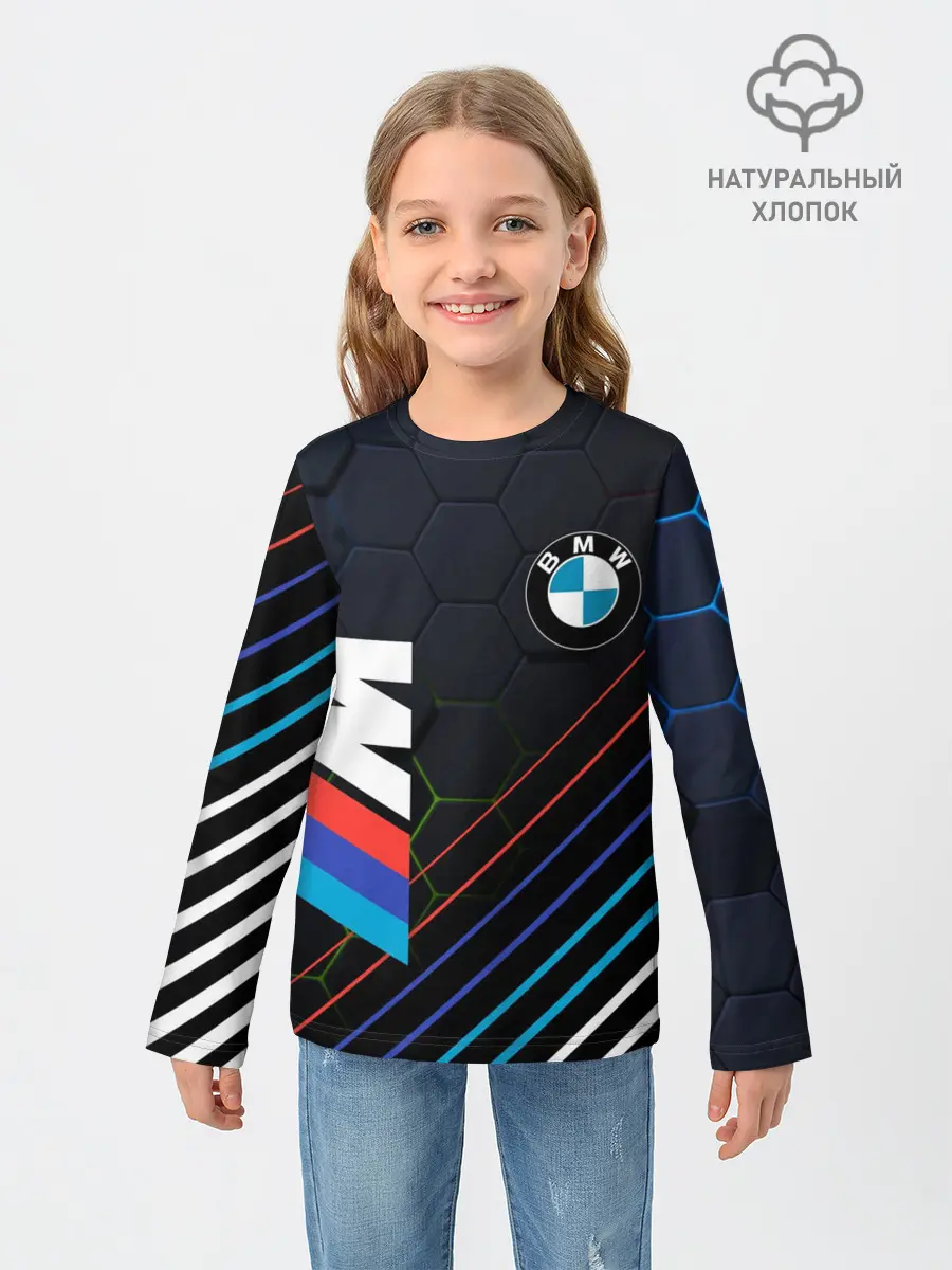 Детский лонгслив / BMW / БМВ / M COMPETITION
