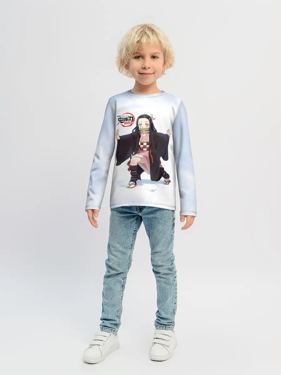 Детский лонгслив / Nezuko Kamado Kimetsu no Yaiba