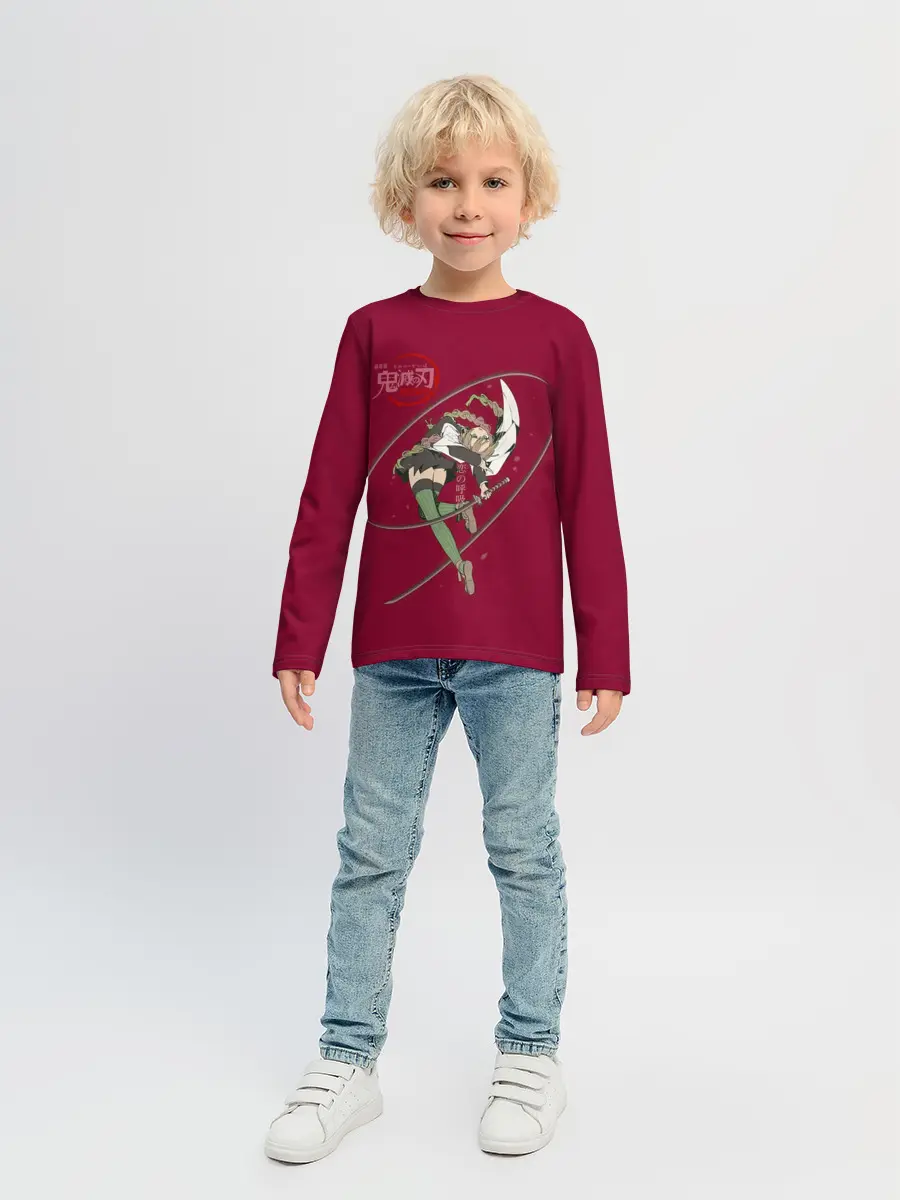 Детский лонгслив / Мицури Канроджи Kimetsu no Yaiba