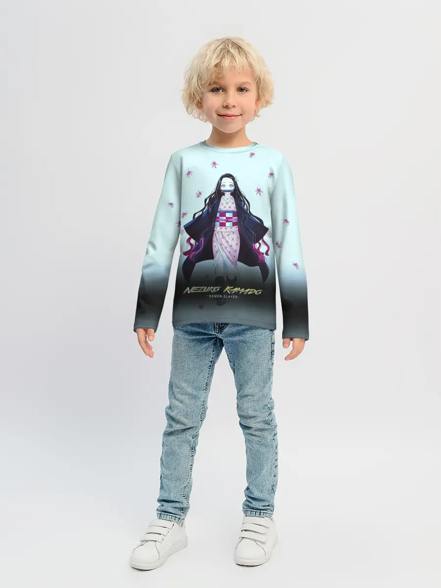 Детский лонгслив / Nezuko Kamado Demon Slayer
