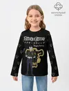 Детский лонгслив / Магна Свинг | Чёрный Клевер