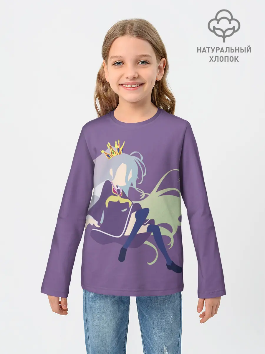 Детский лонгслив / Широ арт