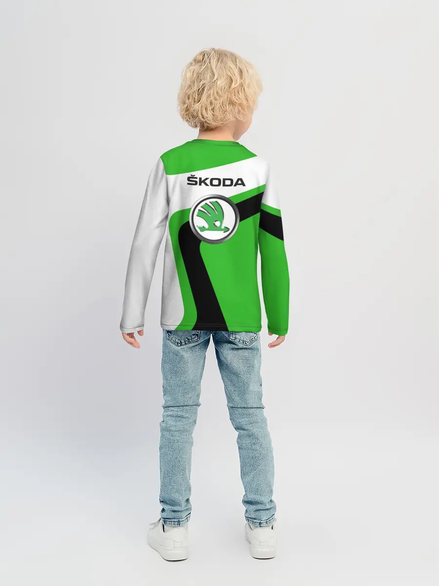 Детский лонгслив / Skoda