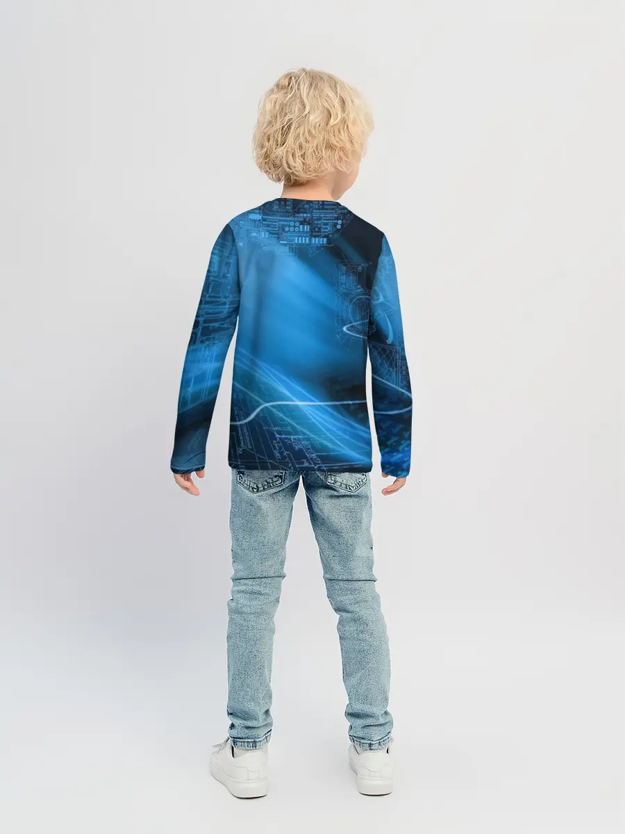 Детский лонгслив / Чертеж