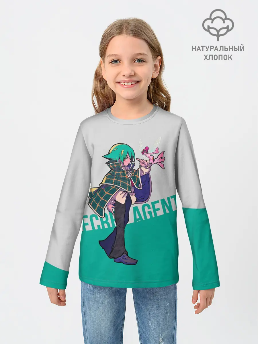 Детский лонгслив / Secret agent