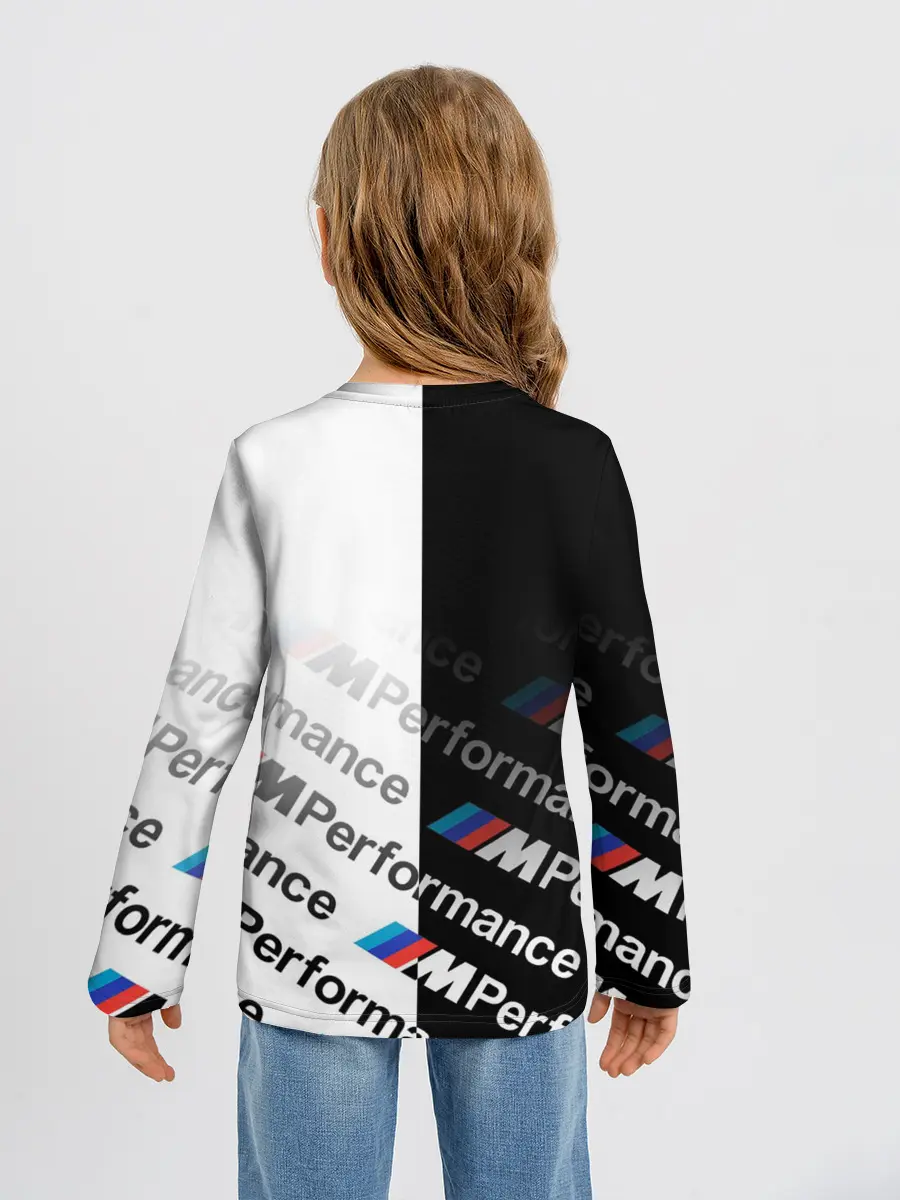 Детский лонгслив / BMW / M PERFORMANCE ГРАДИЕНТ