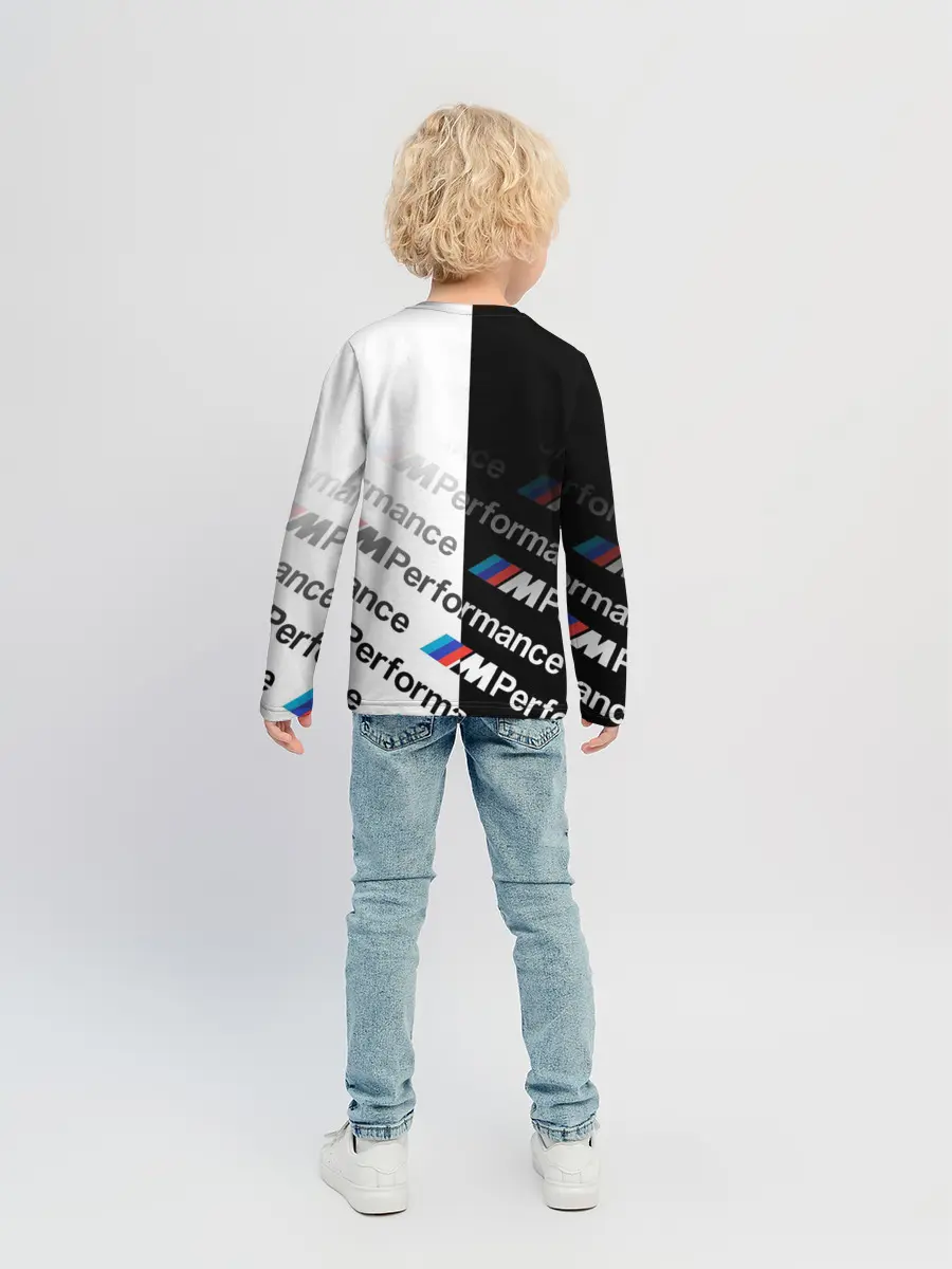Детский лонгслив / BMW / M PERFORMANCE ГРАДИЕНТ