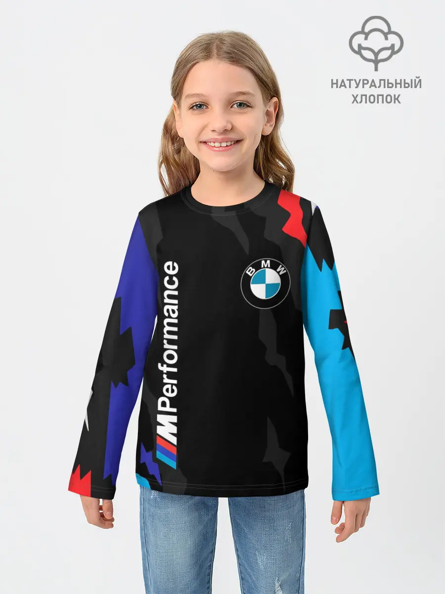 Детский лонгслив / BMW M PERFORMANCE / БМВ М