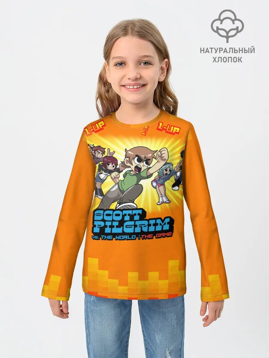 Детский лонгслив / Scott Pilgrim