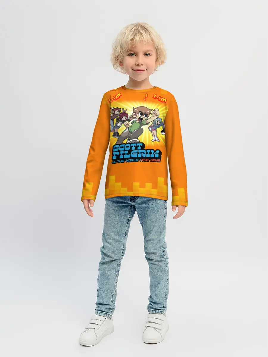 Детский лонгслив / Scott Pilgrim
