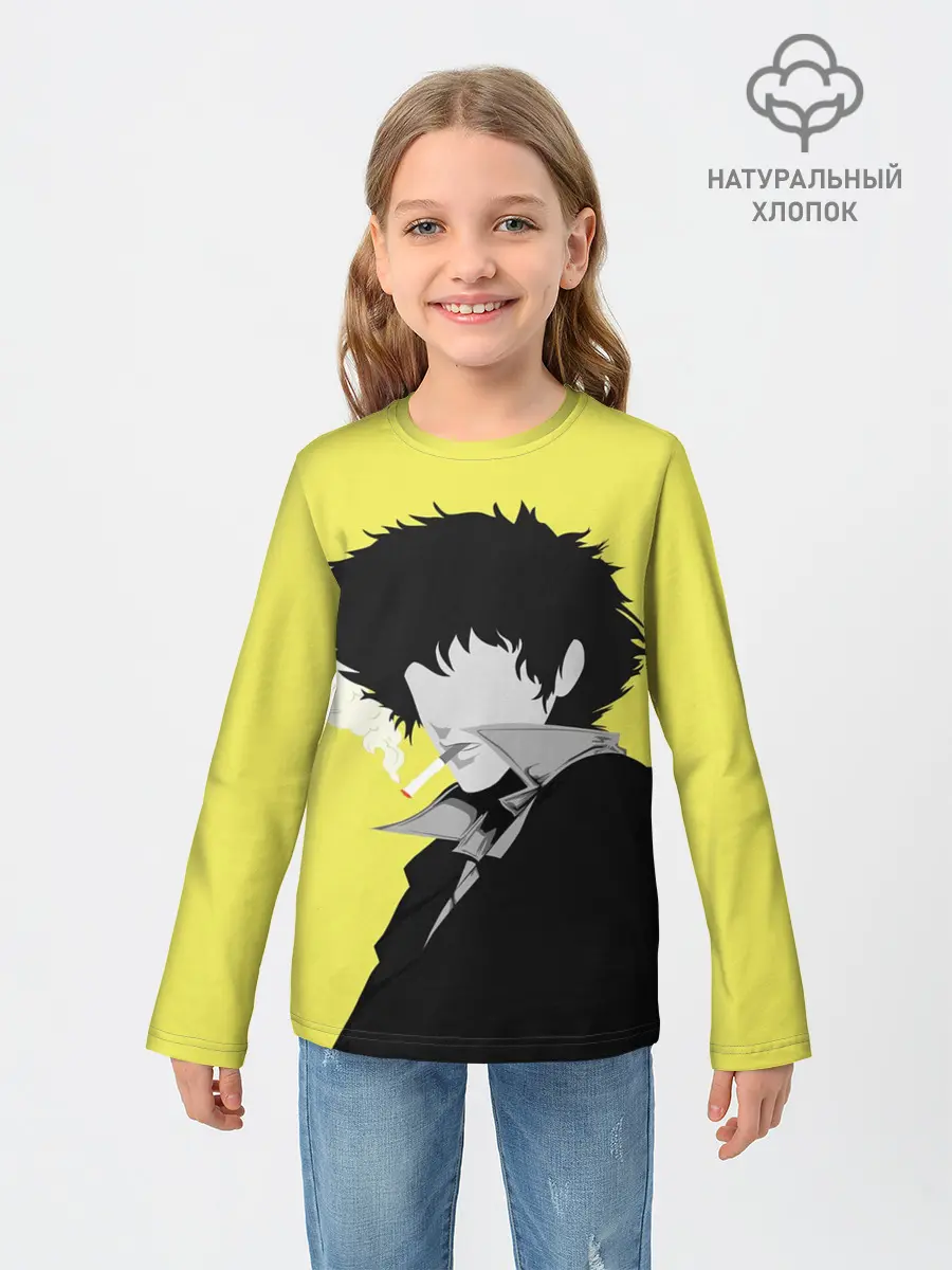 Детский лонгслив / Cowboy Bebop. Спайк Шпигель