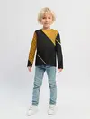 Детский лонгслив / 3D BLACK & GOLD