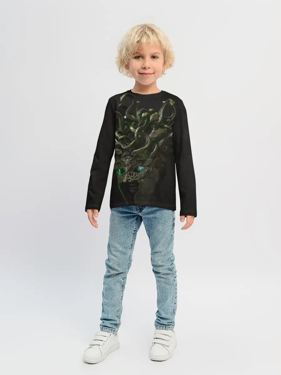 Детский лонгслив / Медуза Горгона | Эвриала