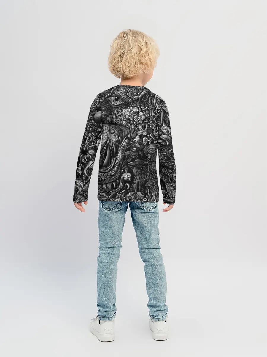 Детский лонгслив / Безумие