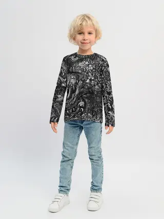 Детский лонгслив / Безумие