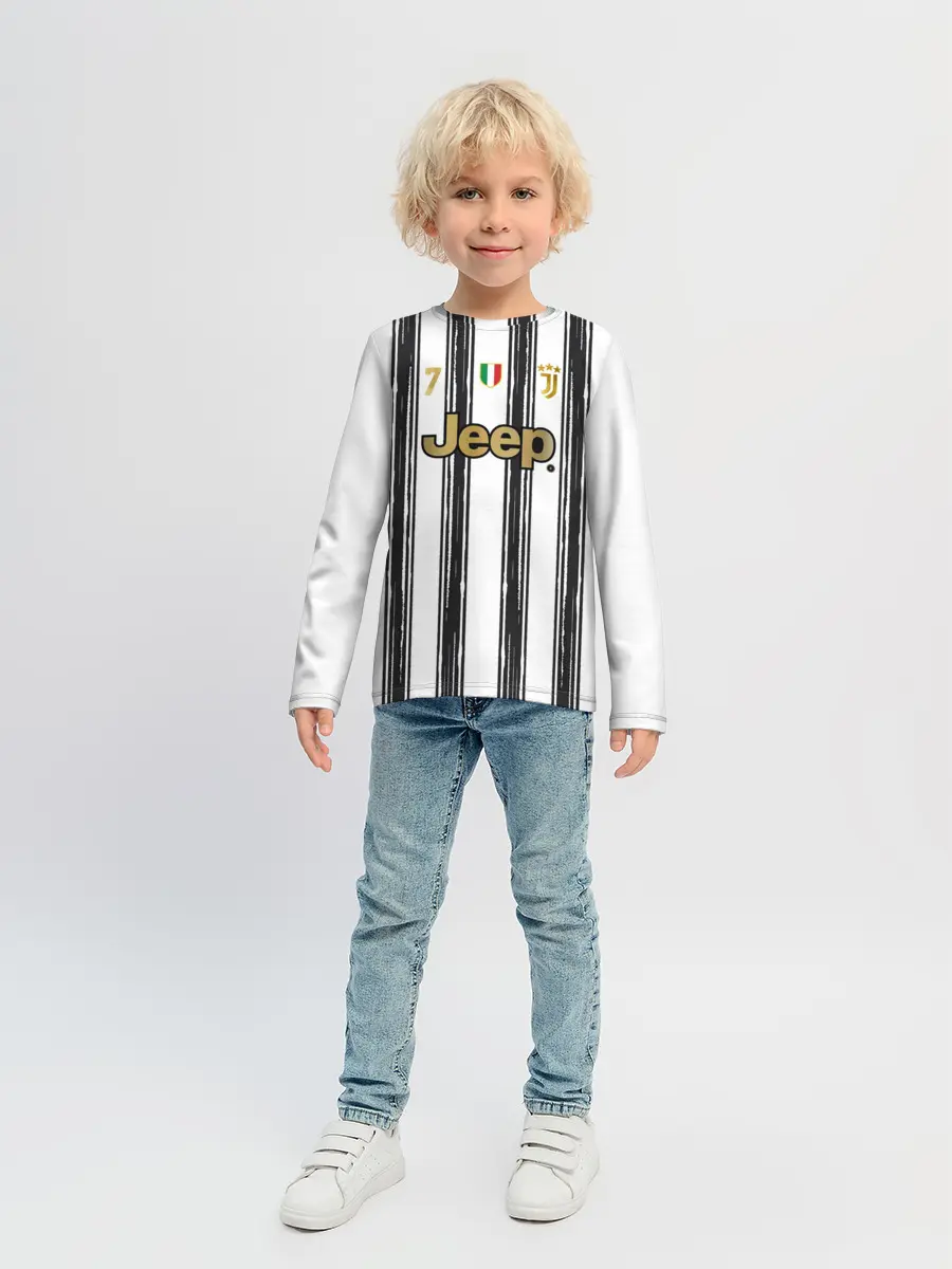 Детский лонгслив / Футбольная форма Роналдо 20/21