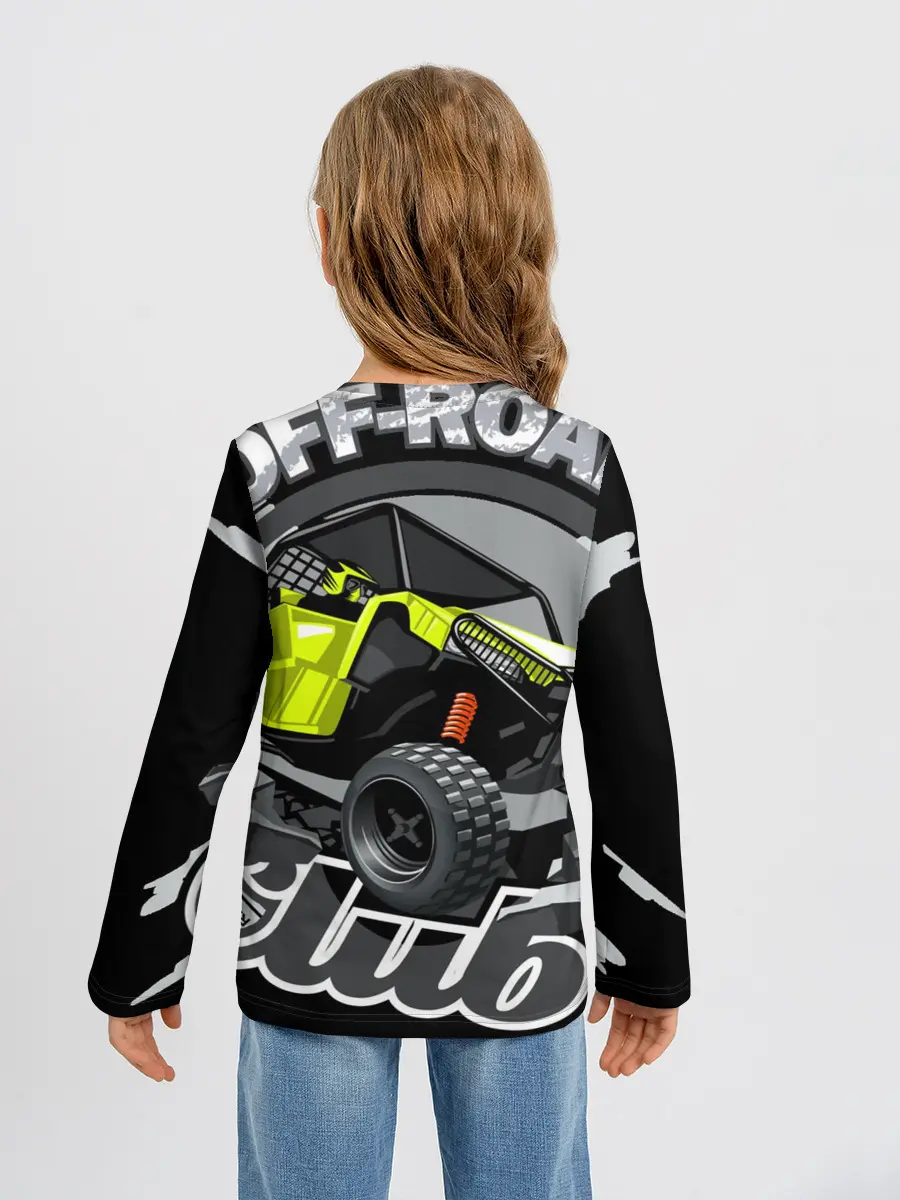 Детский лонгслив / Внедорожный