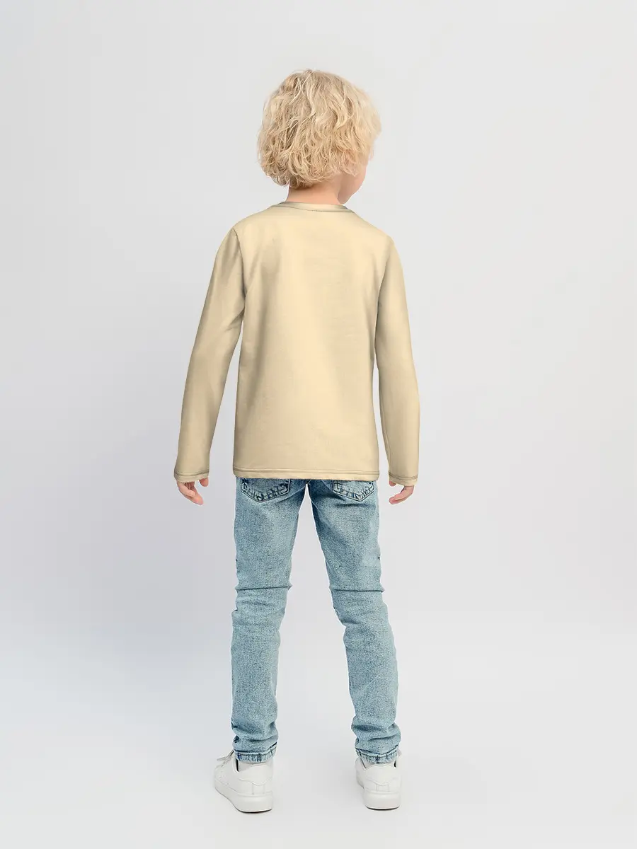 Детский лонгслив / Kitsune Tomoe