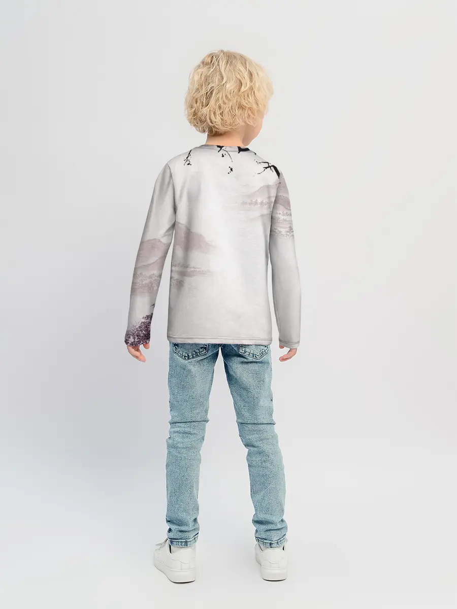 Детский лонгслив / Кенджиро Ренгоку Kimetsu no Yaiba