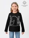 Детский лонгслив / Chess Lover | Конь | Шахматы