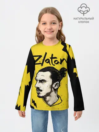 Детский лонгслив / ЗЛАТАН ИБРАГИМОВИЧ / ZLATAN