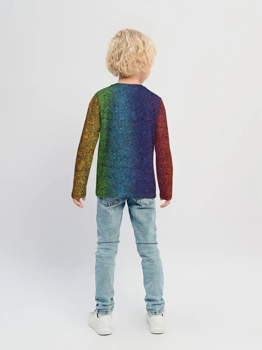 Детский лонгслив / Узор