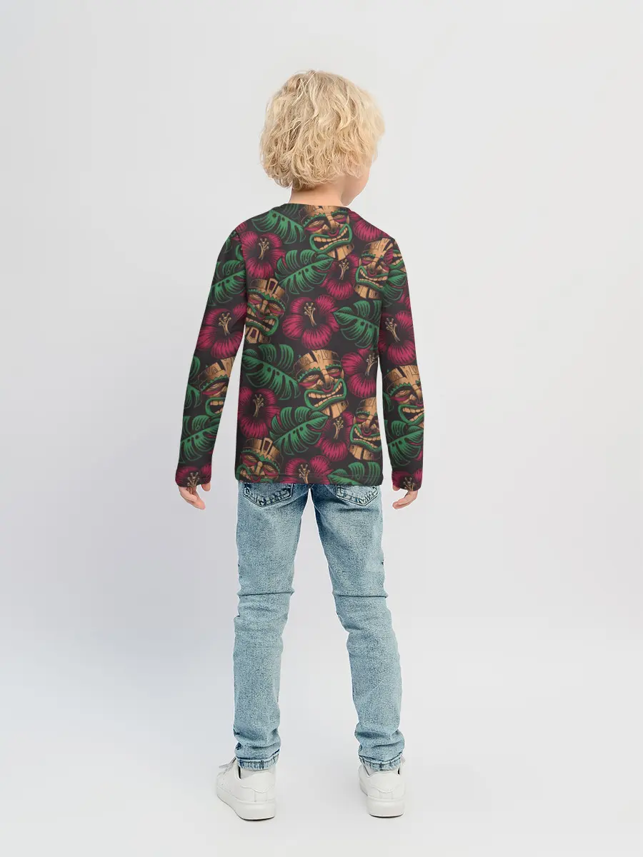 Детский лонгслив / Маска