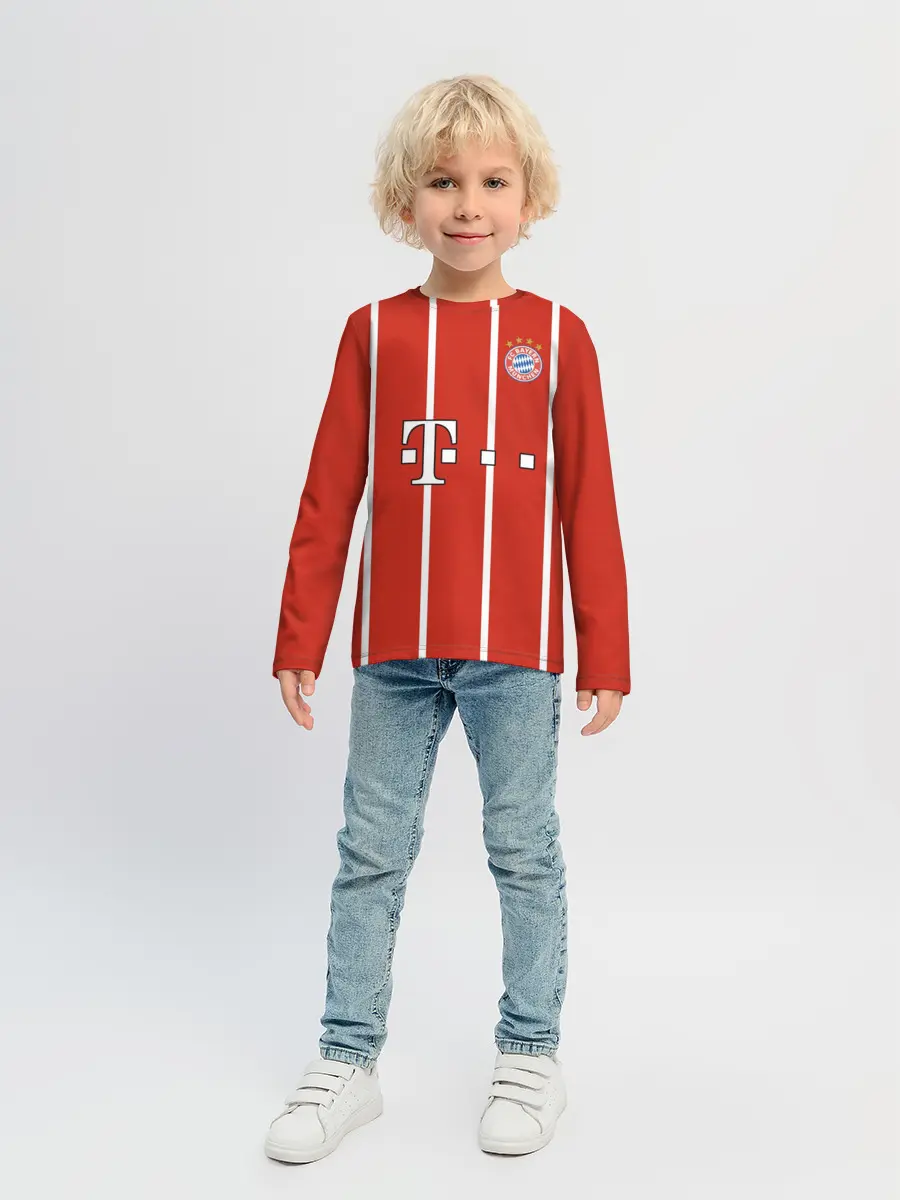 Детский лонгслив / Роберт Левандовски 9