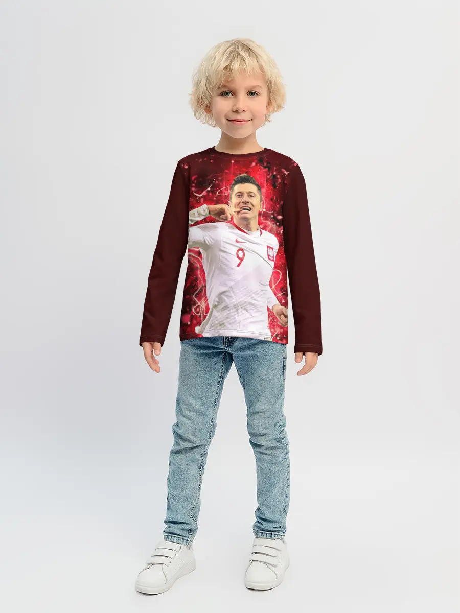 Детский лонгслив / Lewandowski | Левандовски | 9
