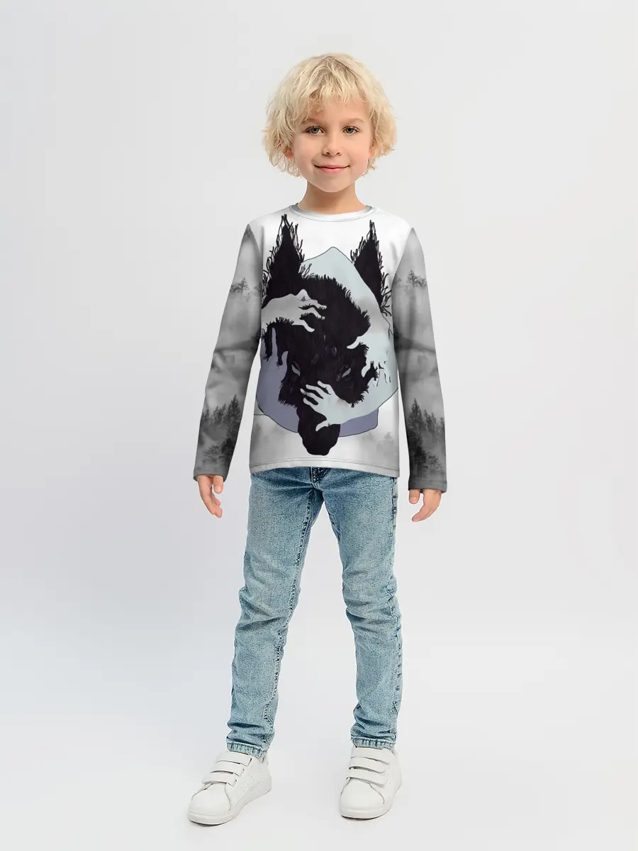 Детский лонгслив / ВОЛК | WOLF